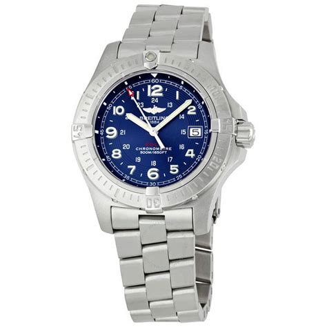 breitling aeromarine colt quartz watch|Breitling Aeromarine Colt Quartz Steel Blue Men's .